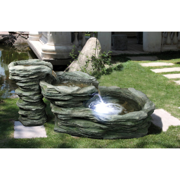 Garten Living Brunnen aus Kunststein | Wayfair.de